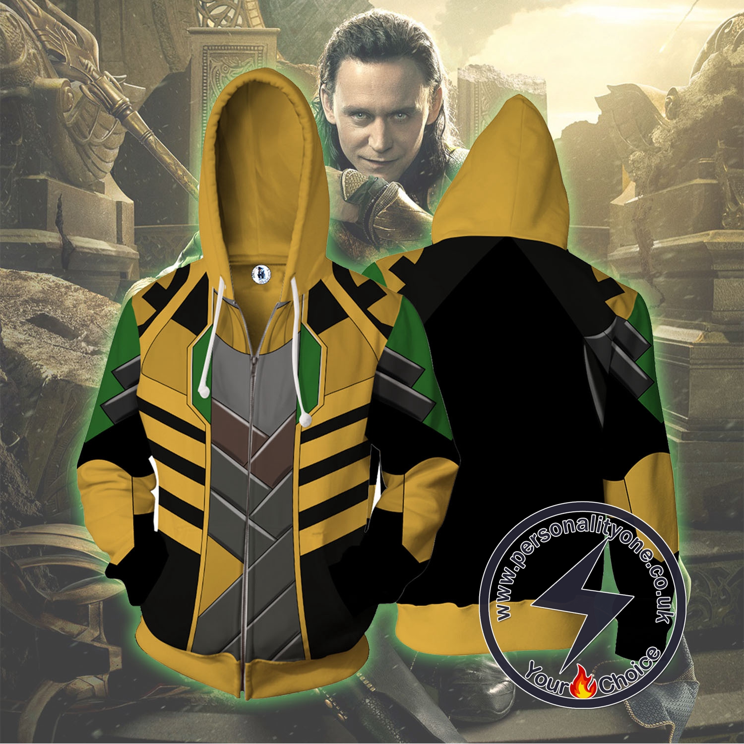 Avengers Infinity War Hoodie - Loki Jacket